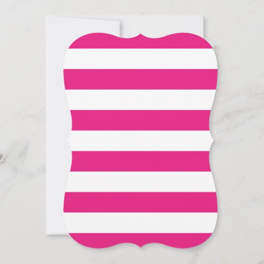 Nautische Anker- und Stripe-Babydusche Einladung (Rückseite)