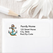 Nautische Ankeradresse mit Personalisierter Anrede (Insitu)