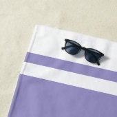 Nautische Ankerbootname beliebiger Farbe Strandtuch (Beispiel)