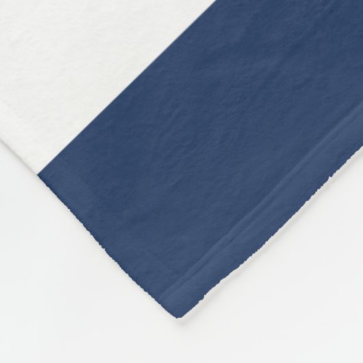 Nautische Ankernacht gestreifte Bootdecke Fleecedecke (Ecke)