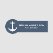 Nautische Ankername-Tag Namensschild (Vorderseite)