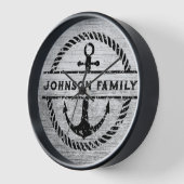 Nautische Ankersignatur Uhr (Winkel)