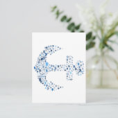 nautische Ankla Postkarte (Stehend Vorderseite)