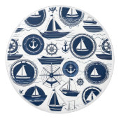 Nautische benutzerdefinierte Keramik Keramikknauf (Vorderseite)