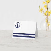 Nautische Berufliche Ankerkarte Karte (Gelbe Blume)