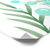 Nautische Bindung des Knotenpunktes Brautparty Beg Poster (Ecke)