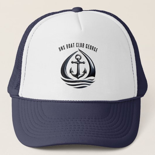 Nautische Bootsnetzcap Truckerkappe (Vorderseite)
