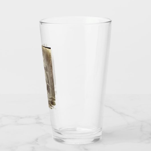 Nautische Brauglas Glas (Links)