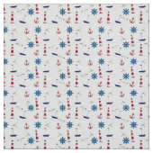 Nautische Collage Stoff (Muster)