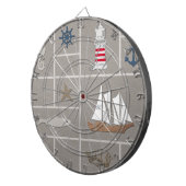 Nautische Darstellung Dartscheibe (Vorderseite rechts)