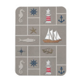 Nautische Darstellung Magnet (Vertikal)
