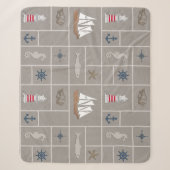 Nautische Darstellung Sherpadecke (Vorderseite)