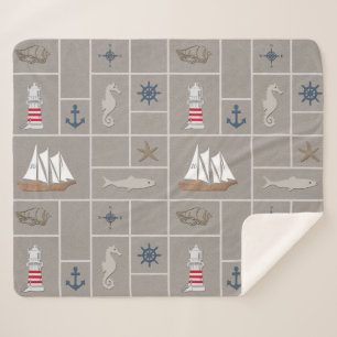 Nautische Darstellung Sherpadecke