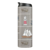Nautische Darstellung Thermosbecher (Nach rechts gedreht)