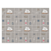Nautische Darstellung Tischdecke (Vorderseite (Horizontal))
