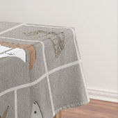 Nautische Darstellung Tischdecke (Beispiel)