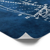 Nautische Dekoration Segelsport Print #4 Geschenk  (Ecke)