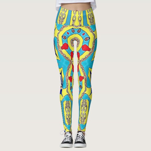 NAUTISCHE DESIGNER COLLAY LEGGINGS (Vorderseite)