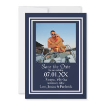 Nautische Doppelwaffe - Save the Date