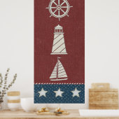 Nautische Einheit 1 Poster (Küche)