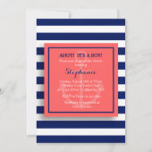 Nautische Einladung (Vorderseite)