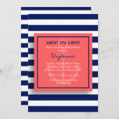 Nautische Einladung (Vorne/Hinten)