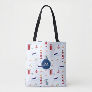Nautische Einschulungs-Dormitorium-Essentials Tasche