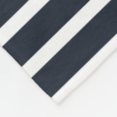 Nautische Familie und Schiffsname Moderne Fleecedecke (Ecke)