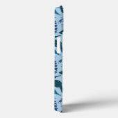 Nautische Farbtöne des blauen Musters Case-Mate iPhone Hülle (Rückseite / Rechts)