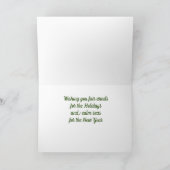 Nautische Feiertagskarte Karte (Innenseite)