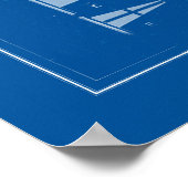 Nautische Flagge Poster Art (Ecke)