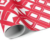 Nautische Flaggen für Farbverpackungspapier Geschenkpapier (Rolleneckpunkt)