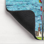 Nautische Flaggen Mousepad (Ecke)