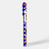 Nautische Flaggen Prüfmuster Case-Mate iPhone Hülle (Rückseite / Links)