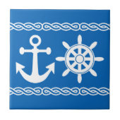 Nautische Fliese (Vorderseite)