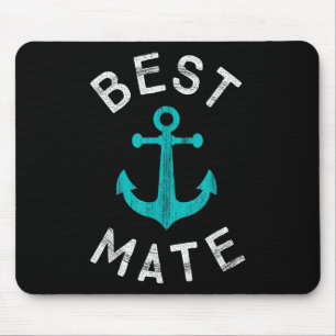 Nautische Gastgeschenk Hochzeit Grooms Man & amp; Mousepad