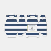 Nautische Gefälligkeitsboxen - Ankerdesign Geschenkschachtel (Ungefaltet)