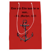 Nautische Geschenktasche Mittlere Geschenktüte (Vorderseite)