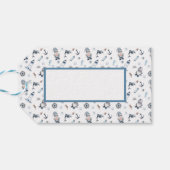 Nautische Gnome! Geschenkanhänger (Rückseite Horizontal)