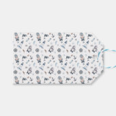 Nautische Gnome! Geschenkanhänger (Vorderseite (Horizontal))