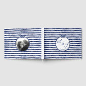 Nautische Hochzeit an der Küste Gästebuch (Voll)