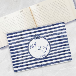 Nautische Hochzeit an der Küste Gästebuch