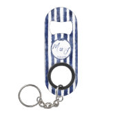 Nautische Hochzeit an der Küste Mini Flaschenöffner (Vorderseite)