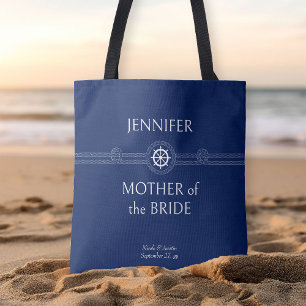 Nautische Hochzeit Brautparty Mutter der Braut Tasche