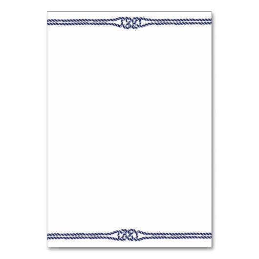 Nautische Hochzeiten Platzkarten mit Ankern Tischnummer (Rückseite)