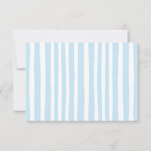 Nautische Hummer-Foto-Kindergeburtstag Dankeskarte (Rückseite)