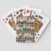 Nautische Hummer Poster Spielkarten (Rückseite)