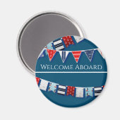 Nautische Jagd Magnet (Vorderseite/Rückseite)