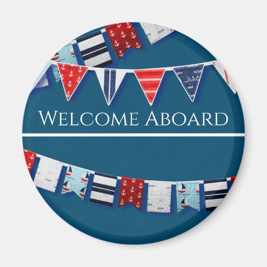 Nautische Jagd Magnet (Vorne)