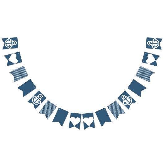 Nautische Jagd Wimpelkette (Alle)